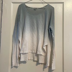 Distressed Ombré Free People Tee